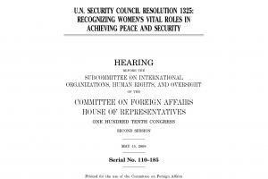 Women and Development, a selection of U.S. government documents, 1973-2018