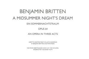 A Midsummer Night's Dream