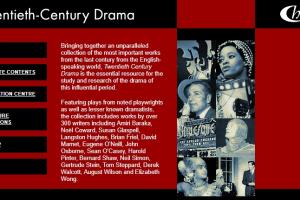 Twentieth Century Drama from Chadwyck-Healey