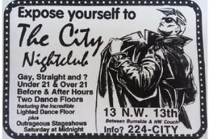 The City Nightclub: A Community of Queer Youth in Portland, Oregon, 1977-1997